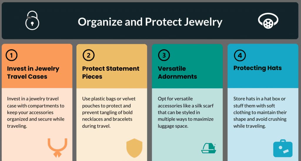 Packing Luxury Items For Your Next Vacation 2 organizing and protecting jewelry and accessories