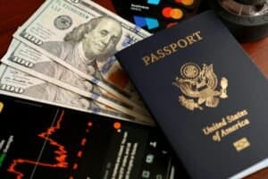 US Passport, Cash Debit Cards and Stocks